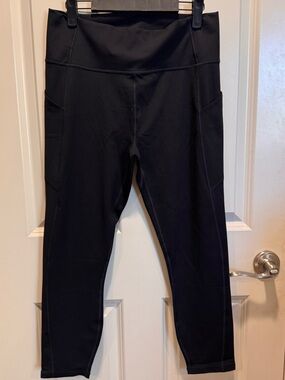 Fabletics Black High-Waist Pocket Leggings